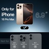 image:imageJETech Magnetic Case for iPhone 16 Clear  Compatible with MagSafe Shockproof Phone Bumper Cover Scratch Resistant Clear BackDesert