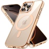 image:imageJETech Magnetic Case for iPhone 16 Clear  Compatible with MagSafe Shockproof Phone Bumper Cover Scratch Resistant Clear BackDesert