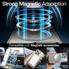 image:imageJETech Magnetic Case for iPhone 16 Clear  Compatible with MagSafe Shockproof Phone Bumper Cover Scratch Resistant Clear BackNatural Titanium