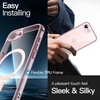 image:imageJETech Magnetic Case for iPhone 16 Clear  Compatible with MagSafe Shockproof Phone Bumper Cover Scratch Resistant Clear BackSoft Pink