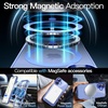 image:imageJETech Magnetic Case for iPhone 16 Clear  Compatible with MagSafe Shockproof Phone Bumper Cover Scratch Resistant Clear BackUltramarine