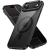 image:imageJETech Magnetic Case for iPhone 17 Clear  Compatible with MagSafe Shockproof Phone Bumper Cover Scratch Resistant Clear BackBlack