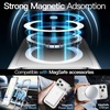 image:imageJETech Magnetic Case for iPhone 17 Clear  Compatible with MagSafe Shockproof Phone Bumper Cover Scratch Resistant Clear BackClear