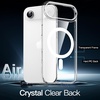 image:imageJETech Magnetic Case for iPhone 17 Clear  Compatible with MagSafe Shockproof Phone Bumper Cover Scratch Resistant Clear BackClear