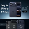 image:imageJETech Magnetic Case for iPhone 17 Clear  Compatible with MagSafe Shockproof Phone Bumper Cover Scratch Resistant Clear BackDeep Blue
