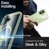 image:imageJETech Magnetic Case for iPhone 17 Clear  Compatible with MagSafe Shockproof Phone Bumper Cover Scratch Resistant Clear BackSage