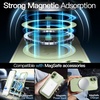 image:imageJETech Magnetic Case for iPhone 17 Clear  Compatible with MagSafe Shockproof Phone Bumper Cover Scratch Resistant Clear BackSage