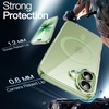 image:imageJETech Magnetic Case for iPhone 17 Clear  Compatible with MagSafe Shockproof Phone Bumper Cover Scratch Resistant Clear BackSage
