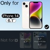 image:imageJETech Magnetic Case for iPhone 17 Pro Max Iridescent  Compatible with MagSafe Camera Control Button Colorful Translucent CoverIridescent