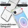 image:imageJETech Magnetic Case for iPhone 17 Pro Max Iridescent  Compatible with MagSafe Camera Control Button Colorful Translucent CoverIridescent