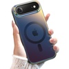 image:imageJETech Magnetic Case for iPhone 17 Pro Max Iridescent  Compatible with MagSafe Camera Control Button Colorful Translucent CoverIridescent Black