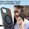 image:imageJETech Magnetic Case for iPhone 17 Pro Max Iridescent  Compatible with MagSafe Camera Control Button Colorful Translucent CoverIridescent Black