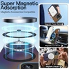 image:imageJETech Magnetic Case for iPhone 17 Pro Max Iridescent  Compatible with MagSafe Camera Control Button Colorful Translucent CoverIridescent Black