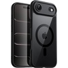 image:imageJETech Magnetic Case for iPhone 17 Pro Max Orange  Compatible with MagSafe Solid Color Matte TPU Frame Clear Back Shockproof BumperBlack