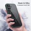 image:imageJETech Magnetic Case for iPhone 17 Pro Max Orange  Compatible with MagSafe Solid Color Matte TPU Frame Clear Back Shockproof BumperDark Green