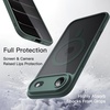 image:imageJETech Magnetic Case for iPhone 17 Pro Max Orange  Compatible with MagSafe Solid Color Matte TPU Frame Clear Back Shockproof BumperDark Green