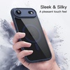 image:imageJETech Magnetic Case for iPhone 17 Pro Max Orange  Compatible with MagSafe Solid Color Matte TPU Frame Clear Back Shockproof BumperStorm Blue