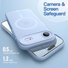 image:imageJETech Magnetic Matte Case for iPhone 17 Black  Compatible with MagSafe Translucent Frosted Soft TPU Cover AntiYellowing AntiFingerprint ShockproofBlue