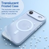 image:imageJETech Magnetic Matte Case for iPhone 17 Black  Compatible with MagSafe Translucent Frosted Soft TPU Cover AntiYellowing AntiFingerprint ShockproofBlue
