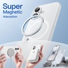 image:imageJETech Magnetic Matte Case for iPhone 17 Black  Compatible with MagSafe Translucent Frosted Soft TPU Cover AntiYellowing AntiFingerprint ShockproofFrosted Clear