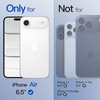 image:imageJETech Magnetic Matte Case for iPhone 17 Black  Compatible with MagSafe Translucent Frosted Soft TPU Cover AntiYellowing AntiFingerprint ShockproofFrosted Clear