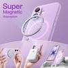 image:imageJETech Magnetic Matte Case for iPhone 17 Black  Compatible with MagSafe Translucent Frosted Soft TPU Cover AntiYellowing AntiFingerprint ShockproofPurple