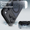 image:imageJETech Magnetic Matte Case for iPhone 17 Pro Dark Blue  Compatible with MagSafe Camera Lens Protection Translucent Back Slim Minimalist Shockproof Phone CoverBlack
