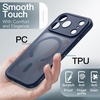 image:imageJETech Magnetic Matte Case for iPhone 17 Pro Dark Blue  Compatible with MagSafe Camera Lens Protection Translucent Back Slim Minimalist Shockproof Phone CoverDark Blue