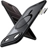 image:imageJETech Magnetic Matte Case for iPhone 17 Pro Max Dark Blue  Compatible with MagSafe Builtin Camera Control Button Shockproof Translucent Back Slim Phone CoverBlack