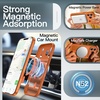 image:imageJETech Magnetic Matte Case for iPhone 17 Pro Max Dark Blue  Compatible with MagSafe Builtin Camera Control Button Shockproof Translucent Back Slim Phone CoverOrange