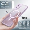 image:imageJETech Magnetic Matte Case for iPhone 17 Pro Max Dark Blue  Compatible with MagSafe Builtin Camera Control Button Shockproof Translucent Back Slim Phone CoverLavender