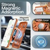 image:imageJETech Magnetic Matte Case for iPhone 17 Pro Max Dark Blue  Compatible with MagSafe Builtin Camera Control Button Shockproof Translucent Back Slim Phone CoverOrange