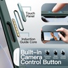 image:imageJETech Magnetic Matte Case for iPhone 17 Pro Max Dark Blue  Compatible with MagSafe Builtin Camera Control Button Shockproof Translucent Back Slim Phone CoverDark Green