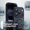 image:imageJETech Magnetic Matte Case for iPhone 17 Pro Max Dark BlueBlack