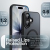 image:imageJETech Magnetic Matte Case for iPhone 17 Pro Max Dark BlueBlack