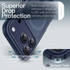 image:imageJETech Magnetic Matte Case for iPhone 17 Pro Max Dark BlueDark Blue