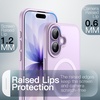 image:imageJETech Magnetic Matte Case for iPhone 17 Pro Max Dark BlueLavender