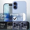 image:imageJETech Magnetic Matte Case for iPhone 17 Pro Max Dark BlueMist Blue