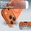 image:imageJETech Magnetic Matte Case for iPhone 17 Pro Max Dark BlueOrange