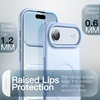 image:imageJETech Magnetic Matte Case for iPhone 17 Pro Max Dark BlueSky Blue