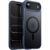 image:imageJETech Magnetic Matte Case for iPhone 17 Pro Max Dark BlueStorm Blue