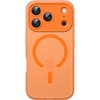 image:imageJETech Magnetic Matte Case for iPhone 17 Pro Max Frosted Clear  Compatible with MagSafe Translucent Frosted Soft TPU Cover AntiYellowing AntiFingerprint ShockproofOrange