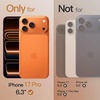 image:imageJETech Magnetic Matte Case for iPhone 17 Pro Max Frosted Clear  Compatible with MagSafe Translucent Frosted Soft TPU Cover AntiYellowing AntiFingerprint ShockproofOrange
