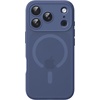 image:imageJETech Magnetic Matte Case for iPhone 17 Pro Max Frosted Clear  Compatible with MagSafe Translucent Frosted Soft TPU Cover AntiYellowing AntiFingerprint ShockproofDeep Blue