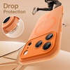image:imageJETech Magnetic Matte Case for iPhone 17 Pro Max Frosted Clear  Compatible with MagSafe Translucent Frosted Soft TPU Cover AntiYellowing AntiFingerprint ShockproofOrange