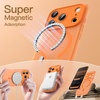 image:imageJETech Magnetic Matte Case for iPhone 17 Pro Max Frosted Clear  Compatible with MagSafe Translucent Frosted Soft TPU Cover AntiYellowing AntiFingerprint ShockproofOrange