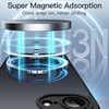 image:imageJETech Magnetic Matte Case for iPhone 17e16e Black  Compatible with MagSafe Translucent Back Slim Minimalist Design Precise Cutouts Shockproof Phone CoverBlack