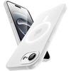 image:imageJETech Magnetic Matte Case for iPhone 17e16e Black  Compatible with MagSafe Translucent Frosted Soft TPU Cover AntiYellowing AntiFingerprint ShockproofFrosted Clear