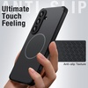 image:imageJETech Magnetic Rugged Case for Samsung Galaxy S26 Black  Compatible with MagSafe DualLayer Protection Camera Lens Protection Hard PC BackBlack