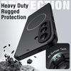 image:imageJETech Magnetic Rugged Case for Samsung Galaxy S26 Black  Compatible with MagSafe DualLayer Protection Camera Lens Protection Hard PC BackBlack